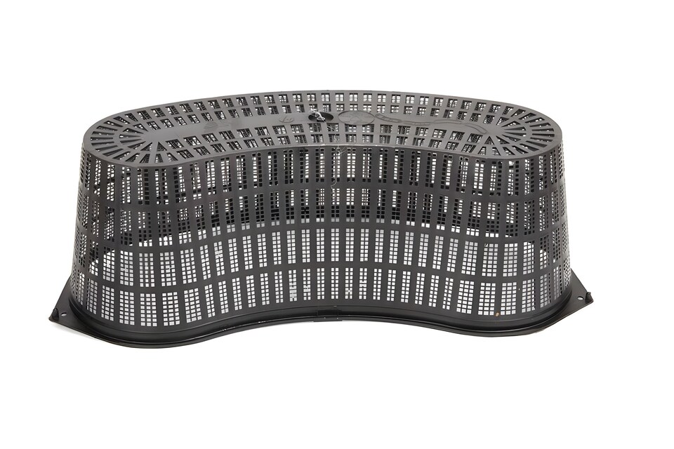 image 1 of Aquatic Pond Planting Basket - Contour Kidney - 46cm / 8 Ltr - Mesh Plant Pot for Water Garden Ponds, Protects Roots