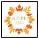 image 2 of Autumn vibes (Picture Frame) White | M