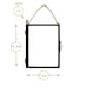 image 3 of Nicola Spring Hanging Metal Photo Frame - 5" x 7" - Black