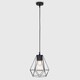 image 2 of ValueLights Diablo Black Ceiling Light Pendant | Black
