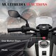 image 4 of AIYAPLAY Honda Licensed 12V Kids Electric Bike w/ Music, Headlights - White