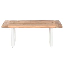 Centre Table Home ESPRIT White 120 x 60 x 45 cm 121 x 60,5 x 45 cm N/A