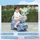 image 5 of AIYAPLAY Ride On Car Foot To Floor Sliding Car w/ Air Horn - Light Blue
