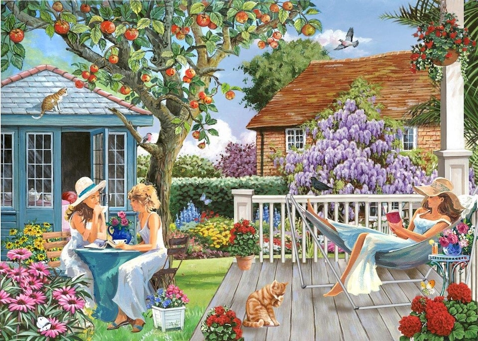 image 1 of Ladies Of Leisure BIG 250 Piece Jigsaw Puzzle