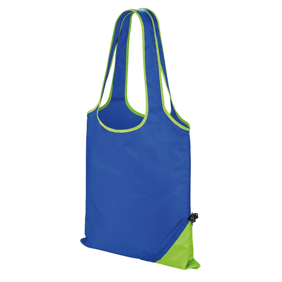 image 1 of Result Core Compact Shopping Bag - Royal/Lime - One Size Blue