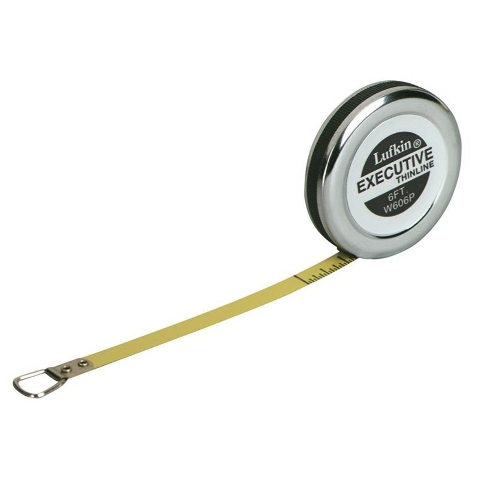Crescent Lufkin W606 Executive Diameter Tape - Multi Colour - 6ft (Width 1/4in)