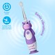 image 5 of Brush Baby WildOnes Hippo Kids Electric Rechargeable Toothbrush