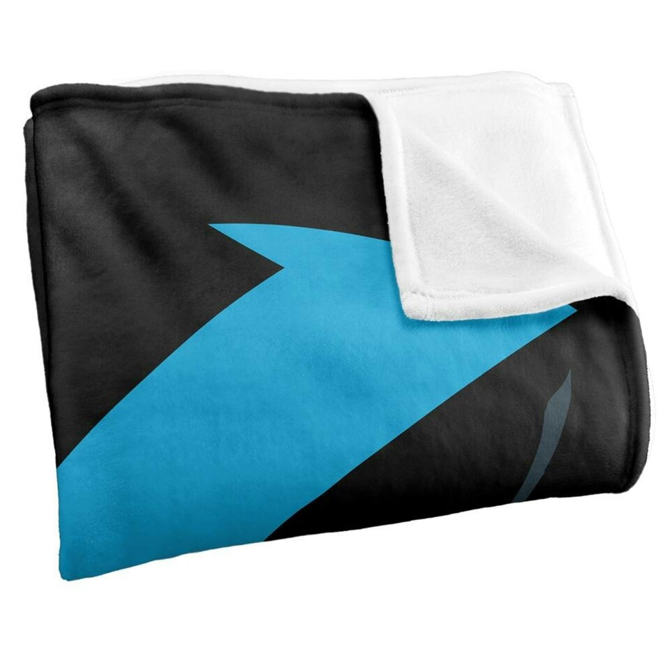 image 1 of Batman Suit Nightwing Blanket - Multicoloured - One Size Multi