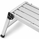 image 5 of 150kg Folding Aluminium Work Platform Step Up Bench Ladder EN131 | Silver