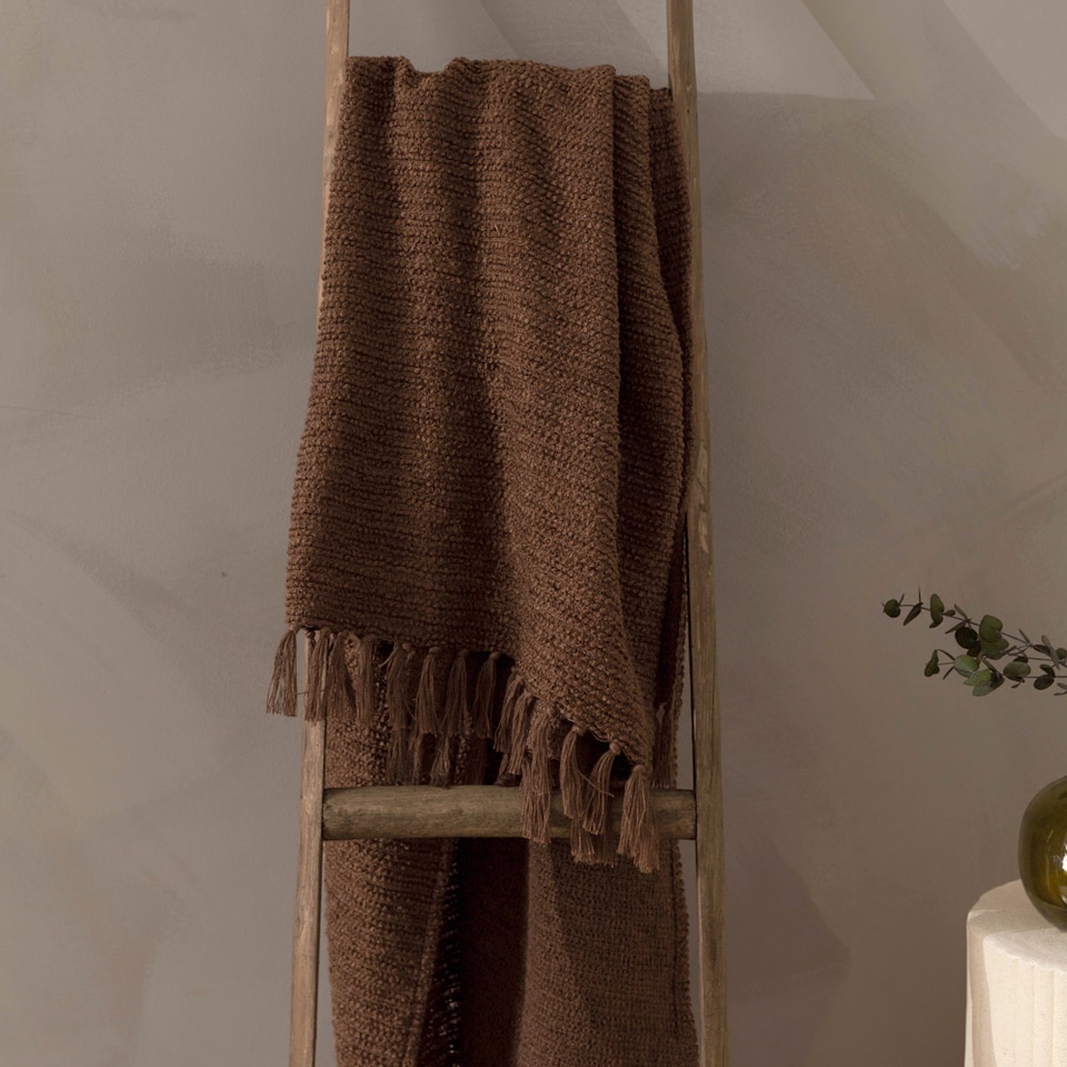 image 1 of Yard Candar Textured Boucle Throw