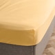 image 3 of OHS Ultra Soft Microfibre Plain Fitted Bed Sheet | Yellow | Lemon | Double
