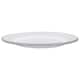 image 4 of Argon Tableware White Enamel Dinner Plates - 25.5cm - Grey - Pack of 6 | Grey | Grey