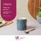image 8 of Mikasa Bee Straight-Sided Porcelain Mug, 280ml | Blue