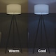 image 4 of ValueLights 2 Pack Smart B22 GLS LED 9W Multi RGB 6500K Light Bulbs
