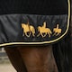 image 2 of Supreme Products Royal Occasion Standard-Neck Horse Turnout Rug - Black - 4´ 6"