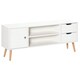 image 1 of HOMCOM Modern TV Stand W/ Storage Shelf Media Console Table Entertainment Center
