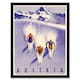 image 1 of Travel Tourism Winter Sport Austria Ski Snow Alps Framed Wall Art Print