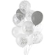 image 1 of Mr & Mrs Balloon Bundle 12pk HBGP144 | Multi