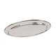 image 1 of Argon Tableware Oval Stainless Steel Serving Platter - 40cm x 27cm