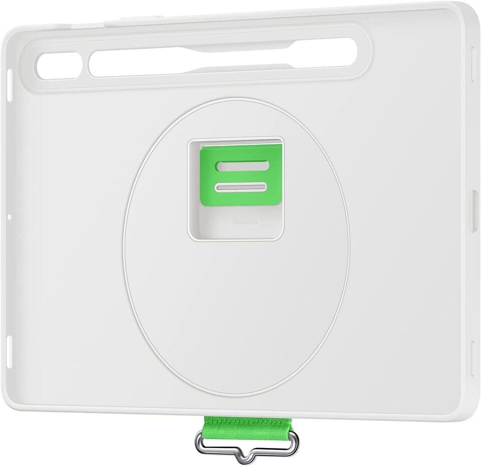 image 1 of Samsung Galaxy Tab S7/S8 Strap Cover White - EF-GX700CWEGWW