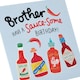 image 3 of Chilli Sauce Design Brother Birthday Card