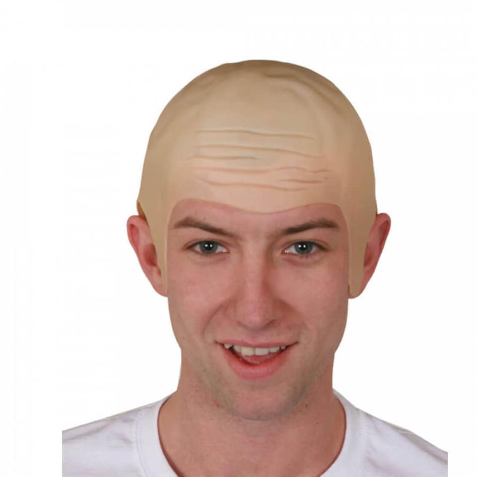 image 1 of Bald Cap - Skin Colour | Cream | 24