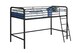 image 1 of Midsleeper Bunk Bed Black, Single