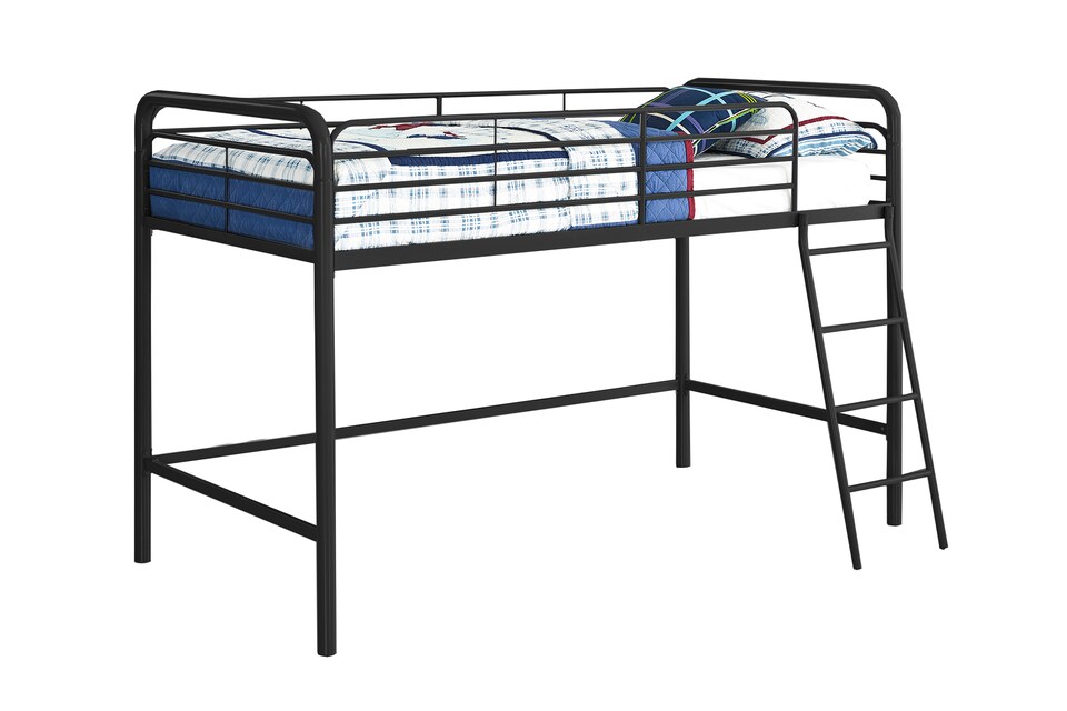 image 1 of Midsleeper Bunk Bed Black, Single