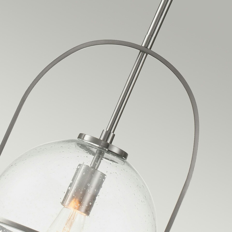image 1 of Hinkley Somerset Globe Pendant Ceiling Light Brushed Nickel