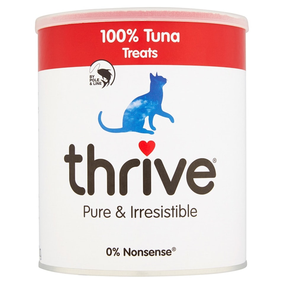 image 1 of Thrive Cat Treats 100% Tuna 180g