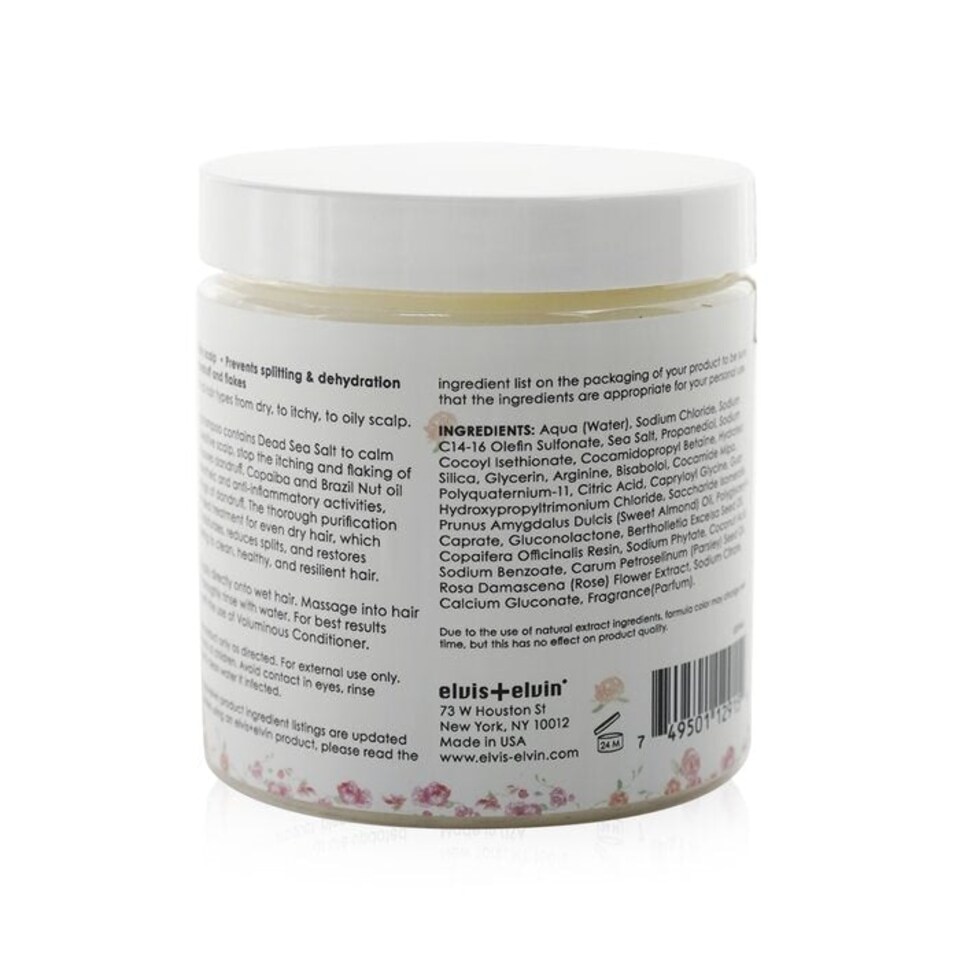 image 1 of Purifying Shampoo With Dead Sea Salt - 240 ml/8Oz