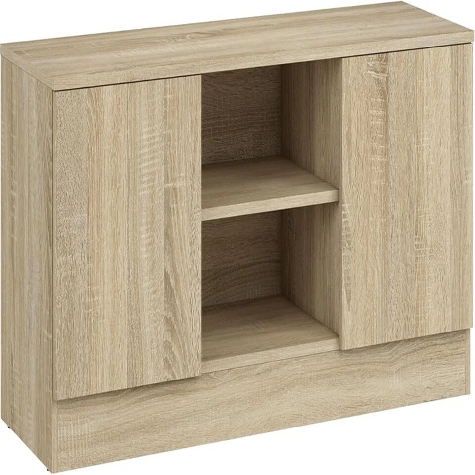 image 1 of Lowboard TV Stand Granada Sonoma Oak (1 box) Brown