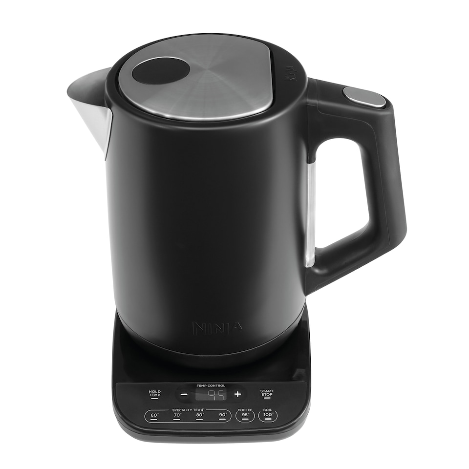 image 1 of Ninja KT200UK Perfect Temperature Kettle Black with Stainless Steel