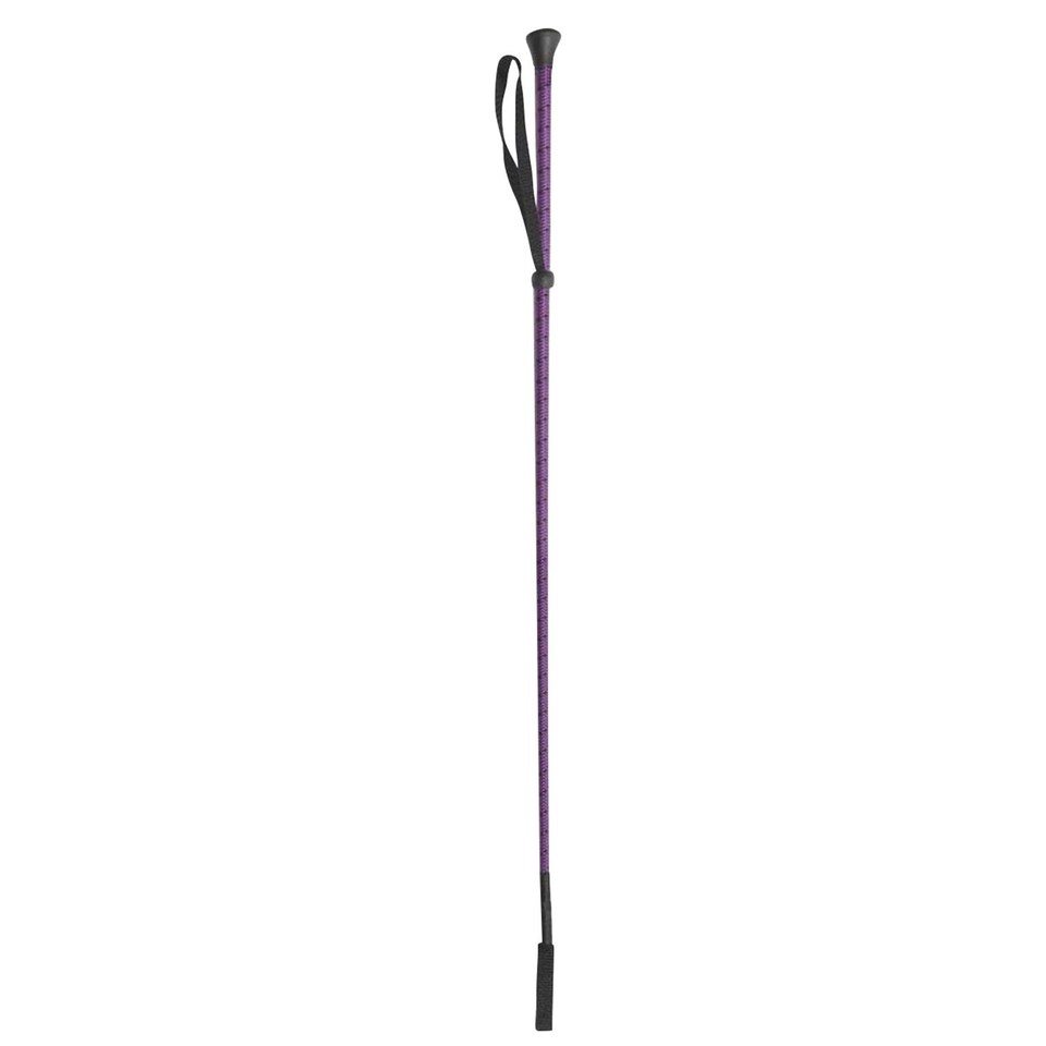 image 1 of Shires Thread Stem Horse Riding Whip - Purple - 26in