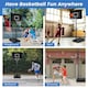 image 9 of COSTWAY Adjustable Portable Basketball Hoop Goal System Black | Standard