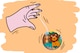 image 3 of Pack of 12 Metal Yo-Yo Wild Animals Theme Return Tops