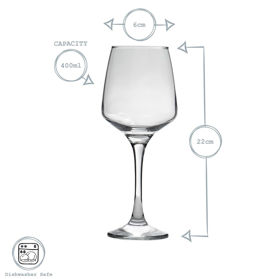 image 1 of Argon Tableware 12 Piece Tallo Wine Glasses Set