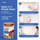 image 7 of InsOpaint Kitchen & Bathroom Paint - Best Anti-Mould Protection, Insulating Walls & Ceilings - Baby Pink