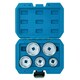image 2 of 3/8" Drive Oil Filter Socket Remover Removal Tools Metric Sizes 24 - 38mm 5pc