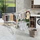 image 3 of COSTWAY 2-Tier Clothes Drying Rack Folding Dryer Garment