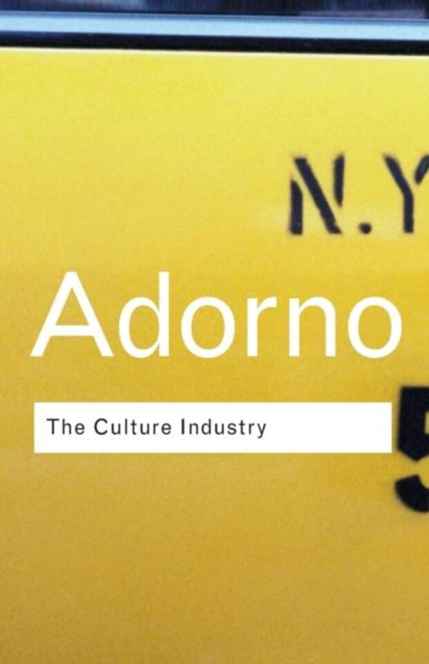 The Culture Industry Paperback Book
