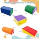 image 2 of COSTWAY 5 Pieces Kids Climb and Crawl Foam Play Set Children's Educational Software