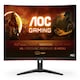 image 1 of AOC Gaming C32G2ZE - 32 Inch FHD Curved Monitor, 240Hz, 1 ms MPRT, VA AMD FreeSync Premium, Low Input Lag (1920x1080@ 240Hz, 300 cd/m², HDMI/DP) | Black | Black, Red | 69.8 cm