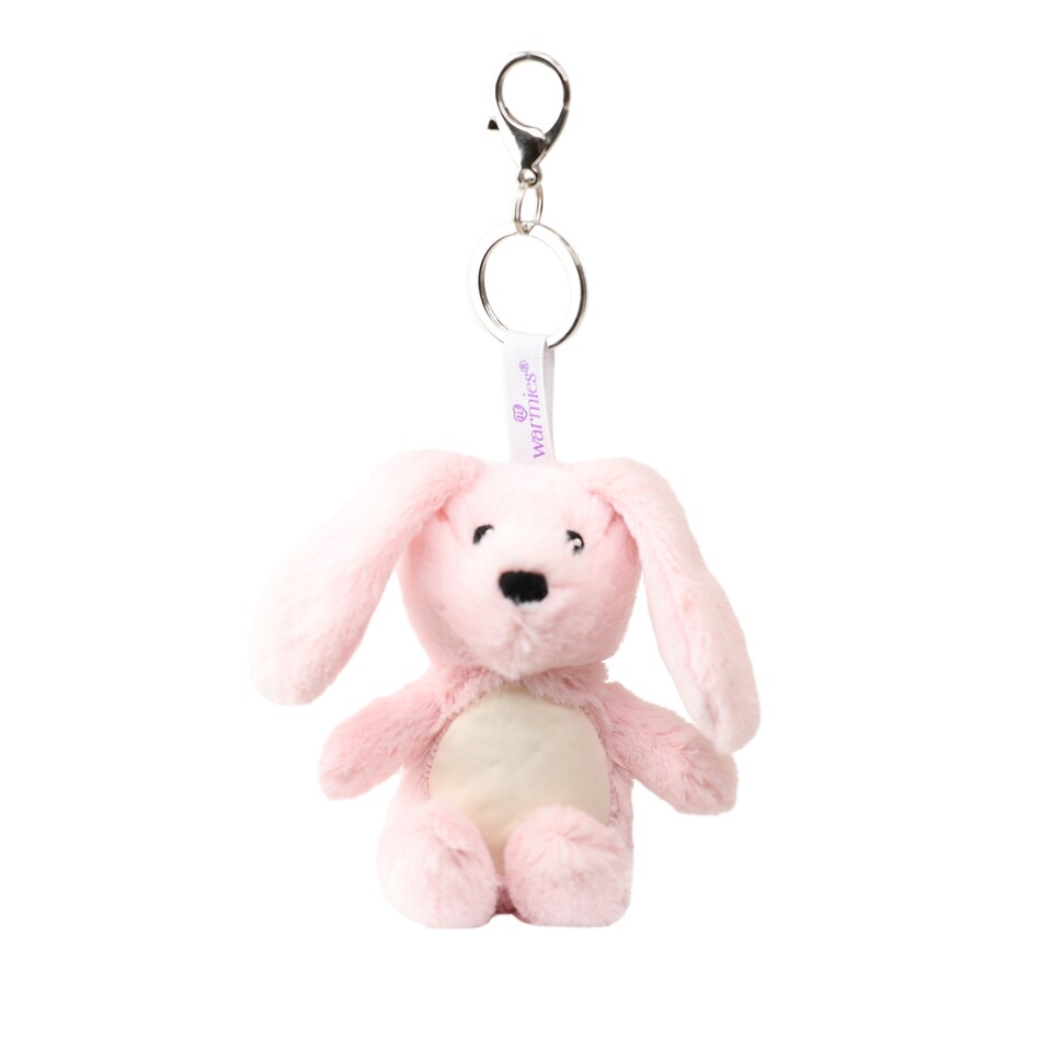 image 1 of Warmies Bunny BAG CHARM
