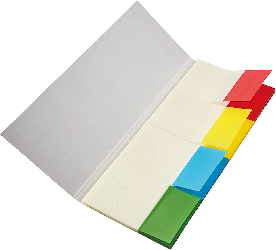 image 1 of Pack of 160 Quick Tabs Transparent 25 x 45mm
