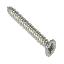 Forgefix Self-Tapping Screw Pozi Csk Zp 1.1/2In X 8 Box 200