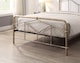 image 4 of 5ft King Size Retro bed frame,antique bronze,metal.Rustic,industrial tubular | Bronze | King