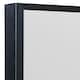 image 5 of The Artus - Black Aluminium Edged Wall Mirror 47" X 31" (120CM X 80CM) Black