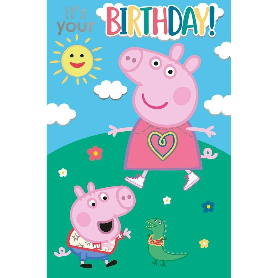 image 1 of Peppa Pig It's Your Birthday Card