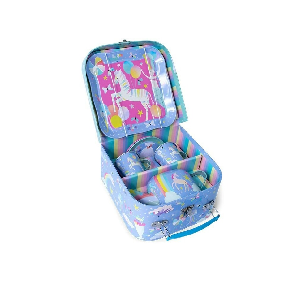 image 1 of Floss & Rock Childs Tea Set 7 Piece Fantasy